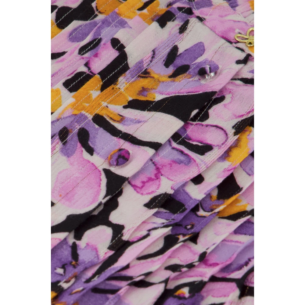 Fabienne Chapot Geplooide Knoopblouse Multicolor Dames