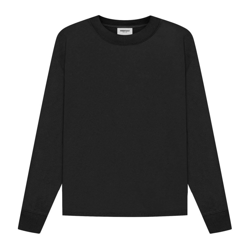 Fear Of God Essentials Longsleeve Zwart Black Heren