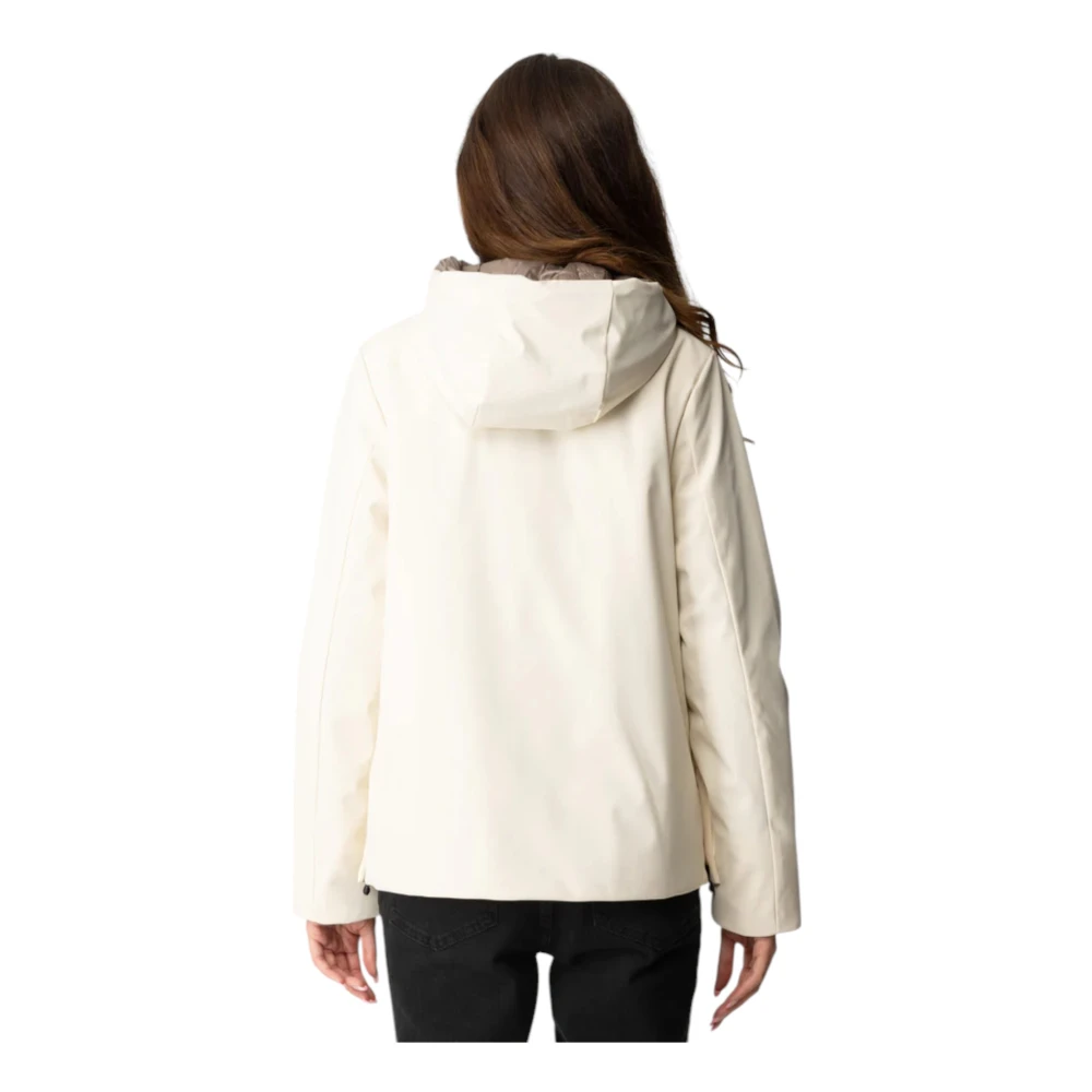 People of Shibuya Parka Met Capuchon White Dames
