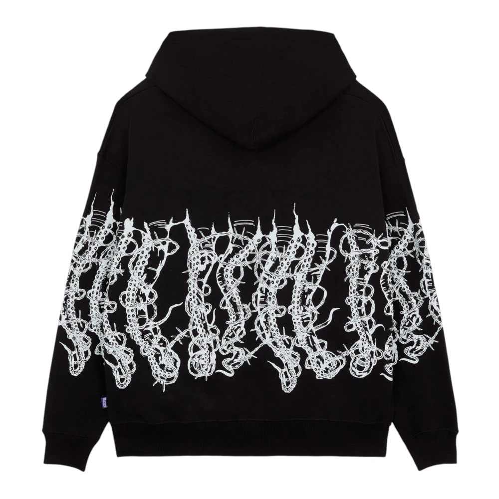 Octopus Stijlvolle Sweatshirts en Hoodies Black Heren