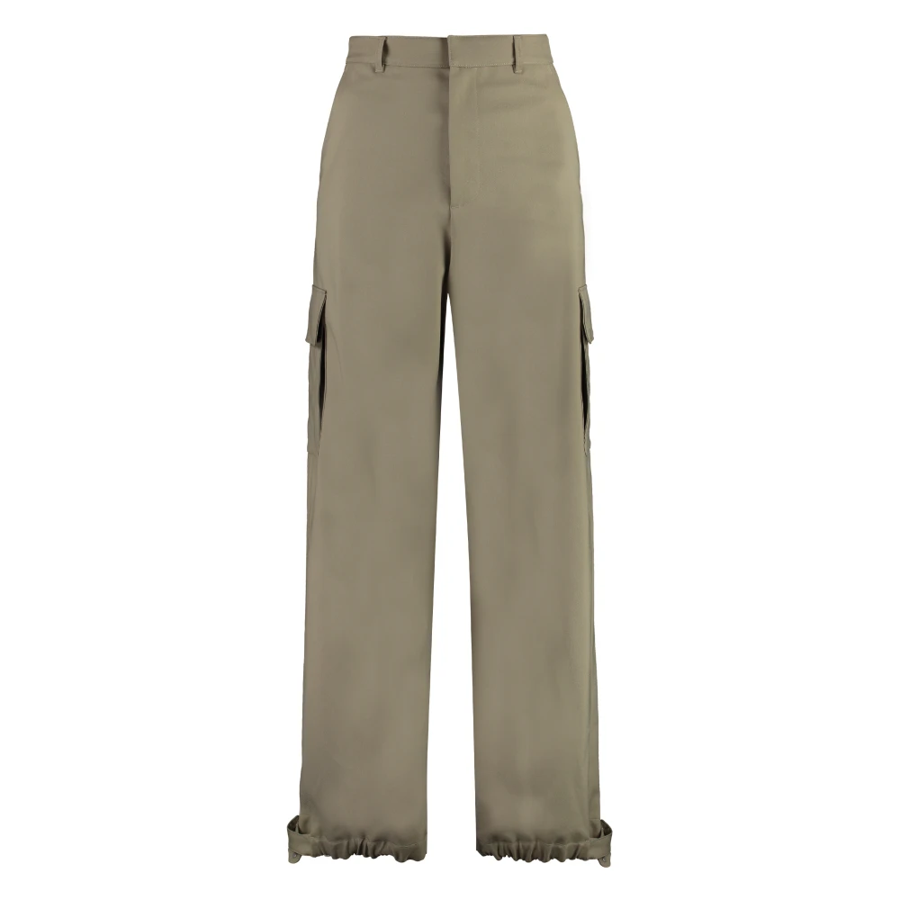 Trousers > Wide Trousers - - Off White - Modalova