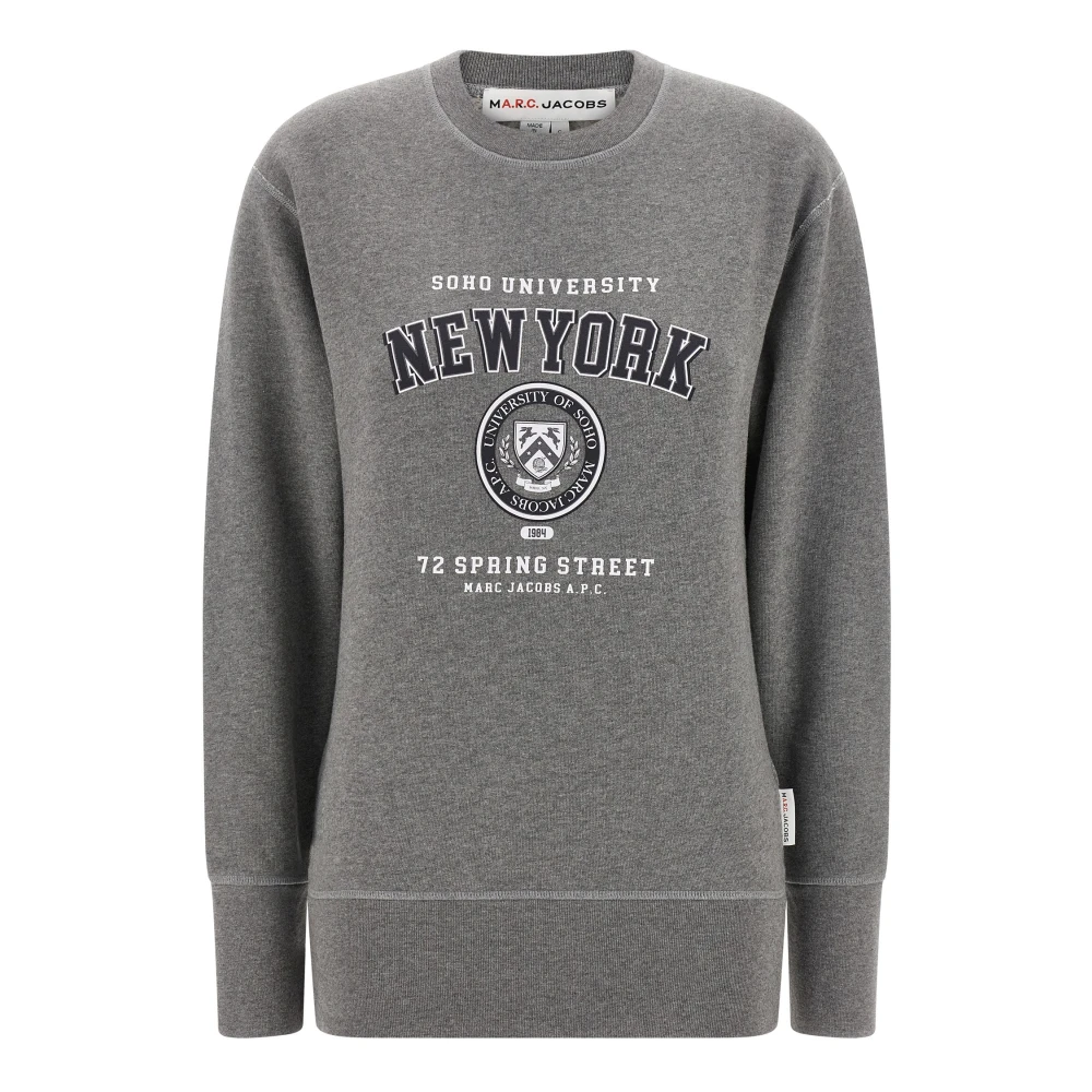 A.p.c. Women's Gray Sweatshirts, S, Ny Capsule Sweatshirt