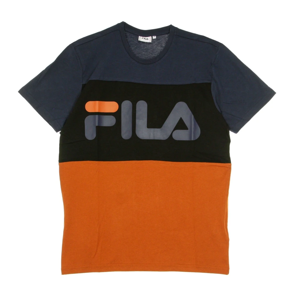 Fila Cinnamon Stick Black Iris Heren T-shirt Multicolor Heren