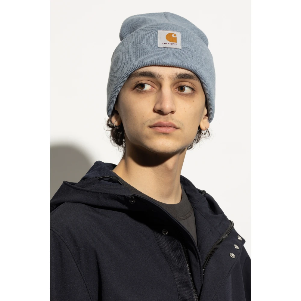 Carhartt WIP Pet met logo Blue Unisex