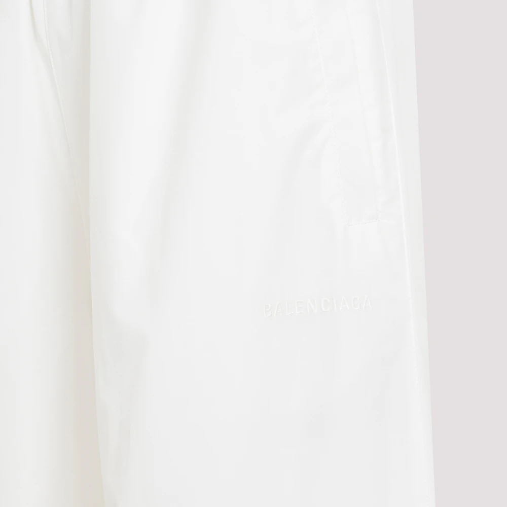 Balenciaga Wijde Broek White Heren
