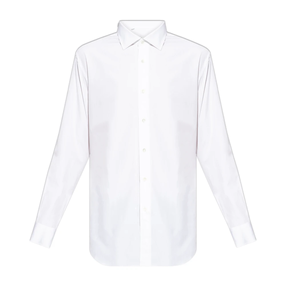 Brioni Klassiek Overhemd White Heren