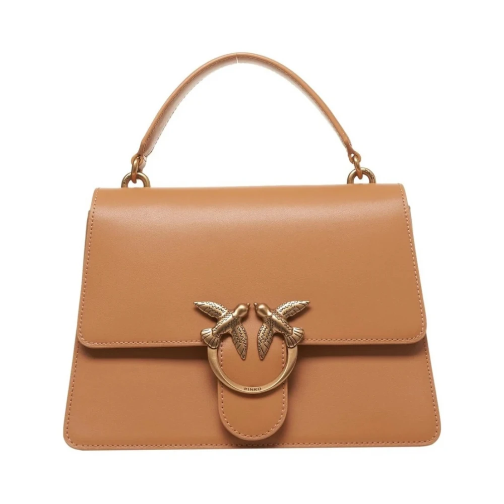 pinko Love One Top Handtassen Brown Dames