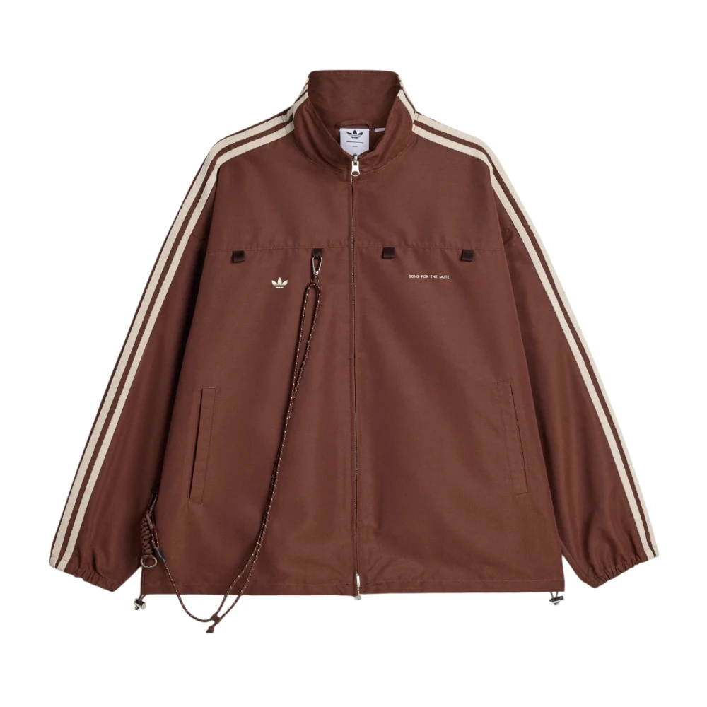 Adidas Men's Brown Outdoor, L, Sftm 007 Track Top