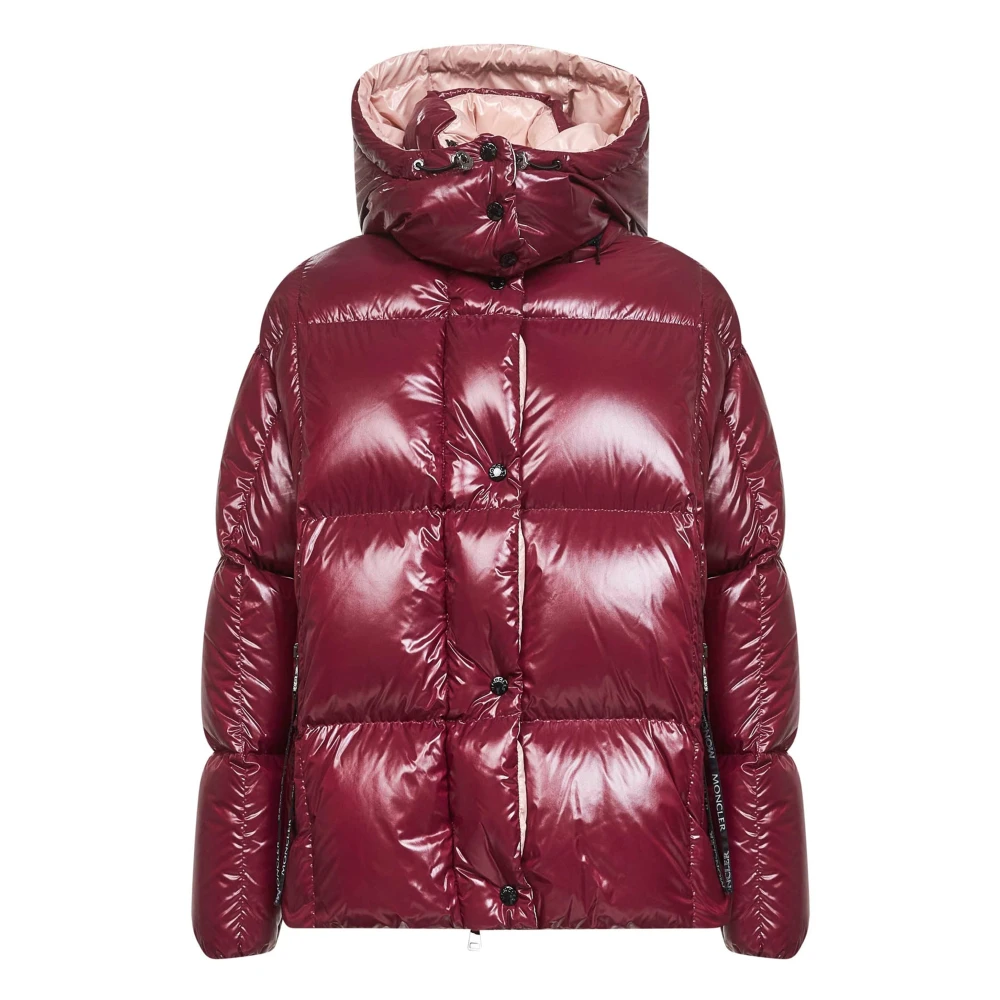 Moncler Pink Down Jackets, Female, M, Parana Jacket