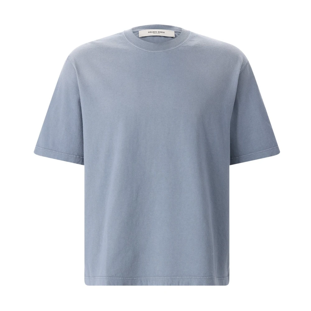 Golden Goose Men's Blue T-Shirts, M, T-Shirts