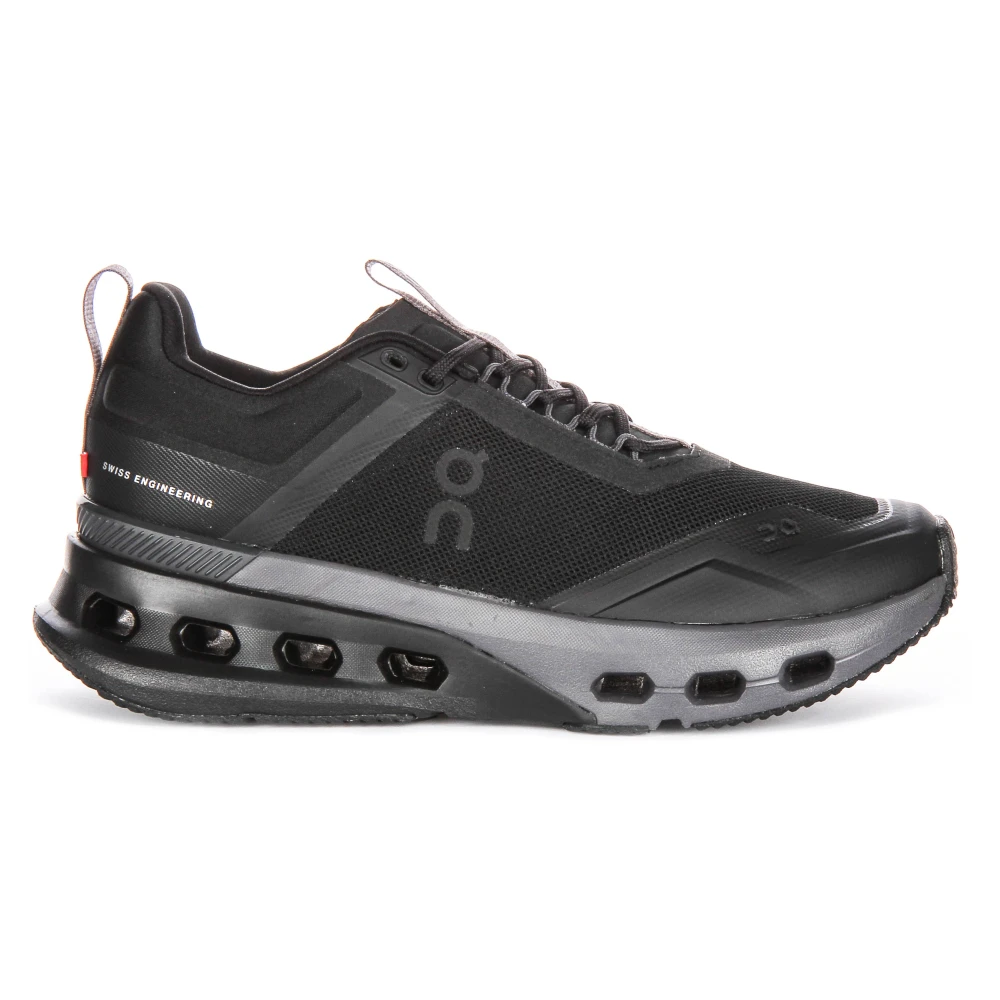 On Running Women's Black Running Shoes, 7 Uk, Cloudnova X Speedboard Shoes