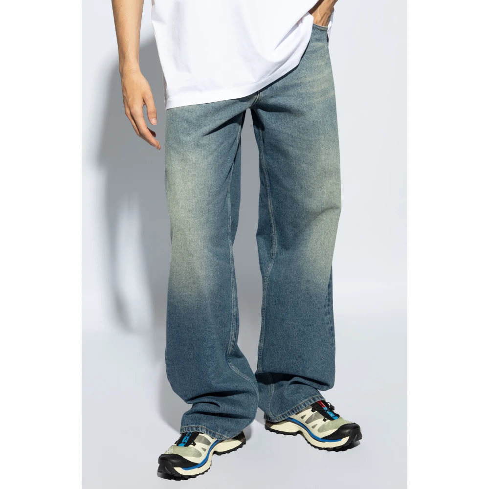 MM6 Maison Margiela Laagbouw jeans van Blue Heren