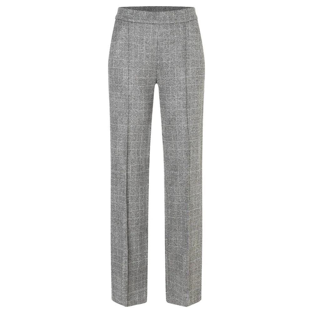 MAC Premium Jersey Check Chiara Stijl Gray Dames