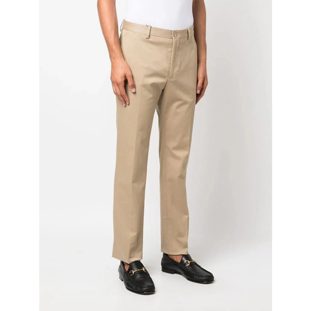 ETRO Getailleerde broek met medium taille Beige Heren