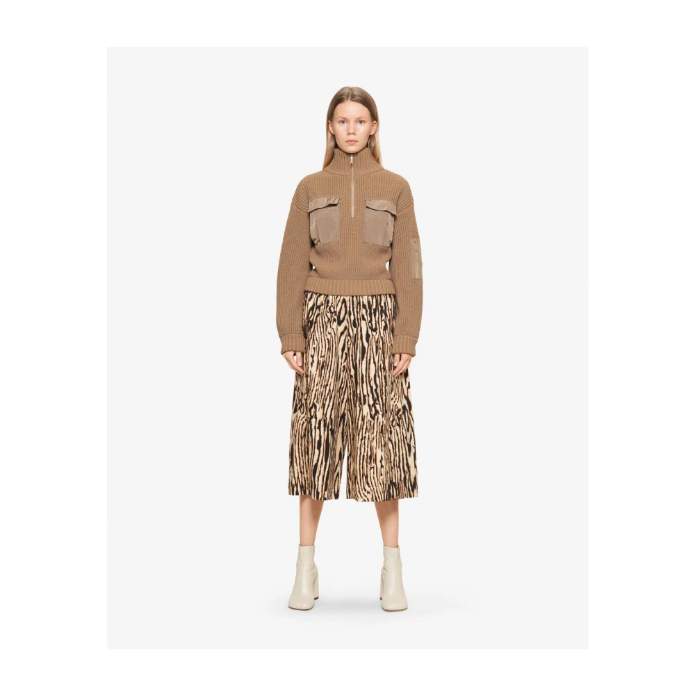 BAUM UND PFERDGARTEN Kameel Merino Wol Trui Brown Dames