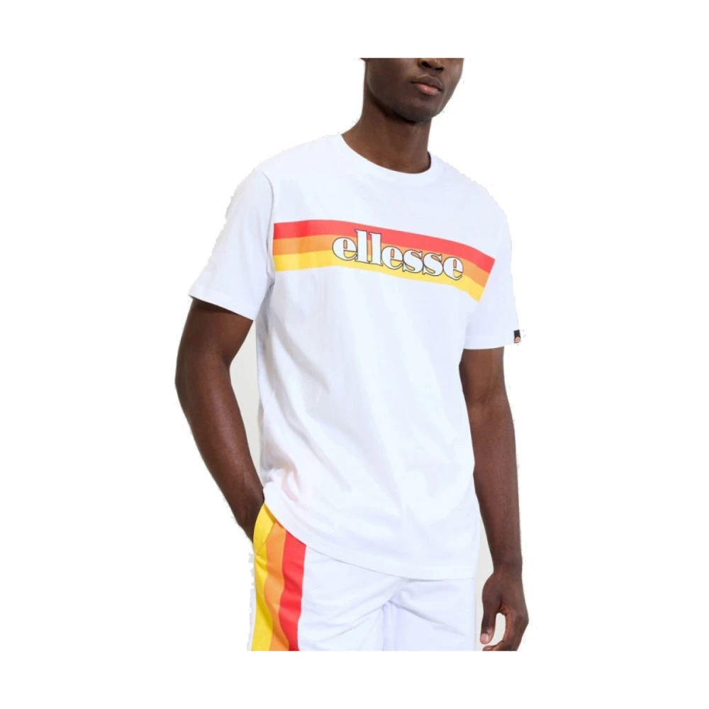 Ellesse Herren Weiß Oberteile, Sgröße: