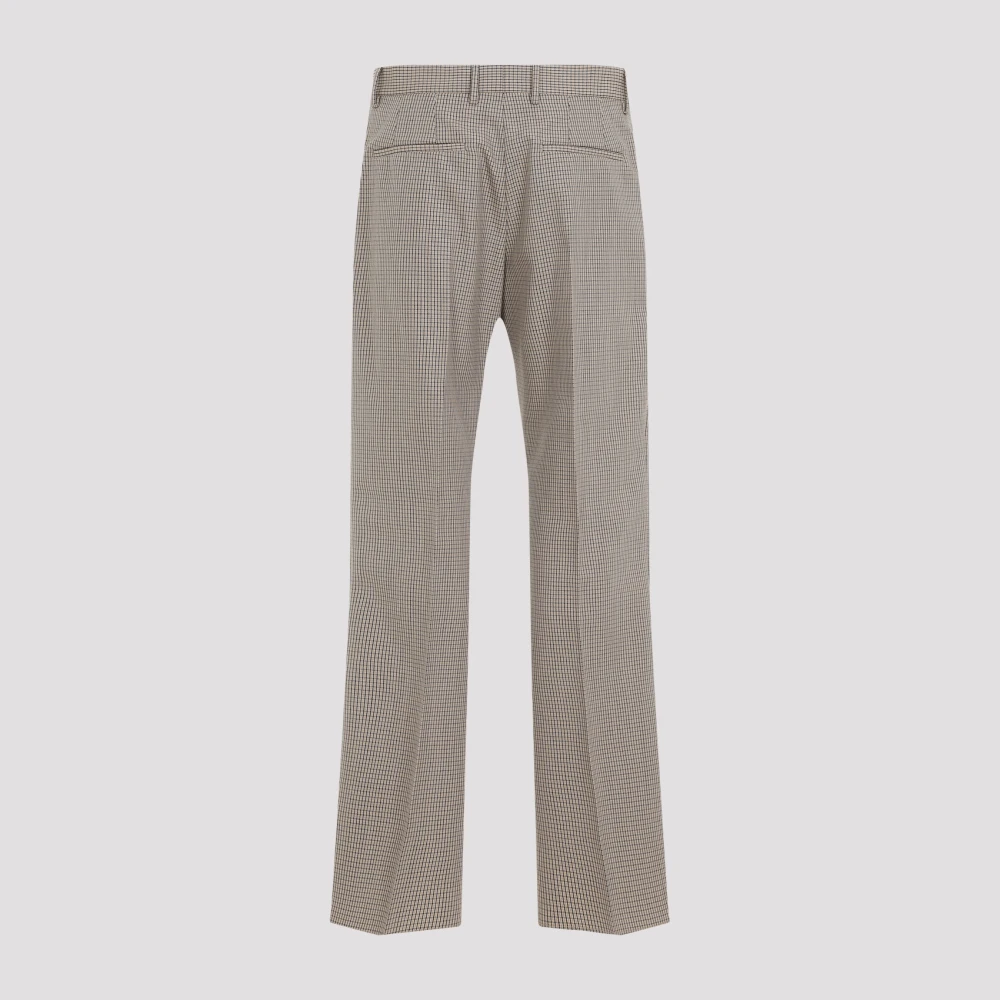 Jil Sander Grijze Wollen Broek Stijlvol Comfortabel Gray Heren