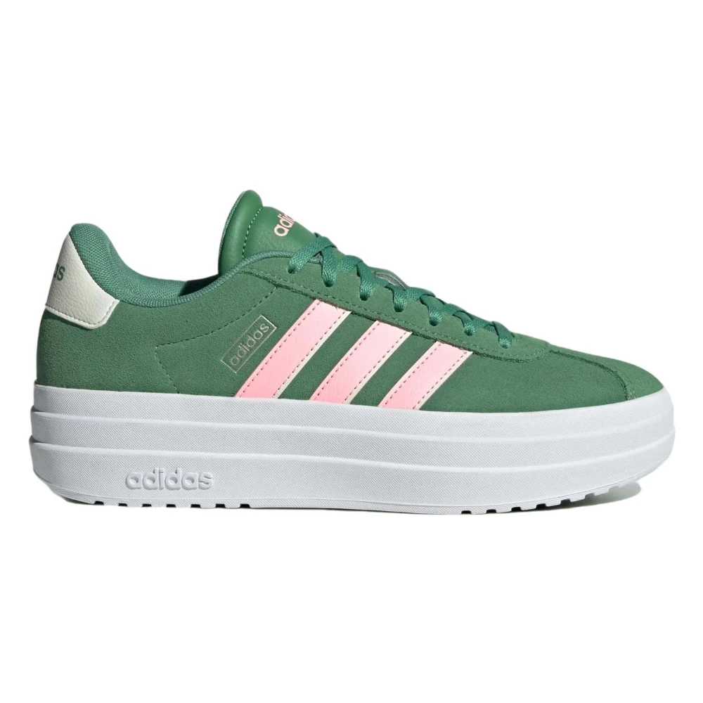 Adidas Vl Court Bold Sneakers Green, Dam