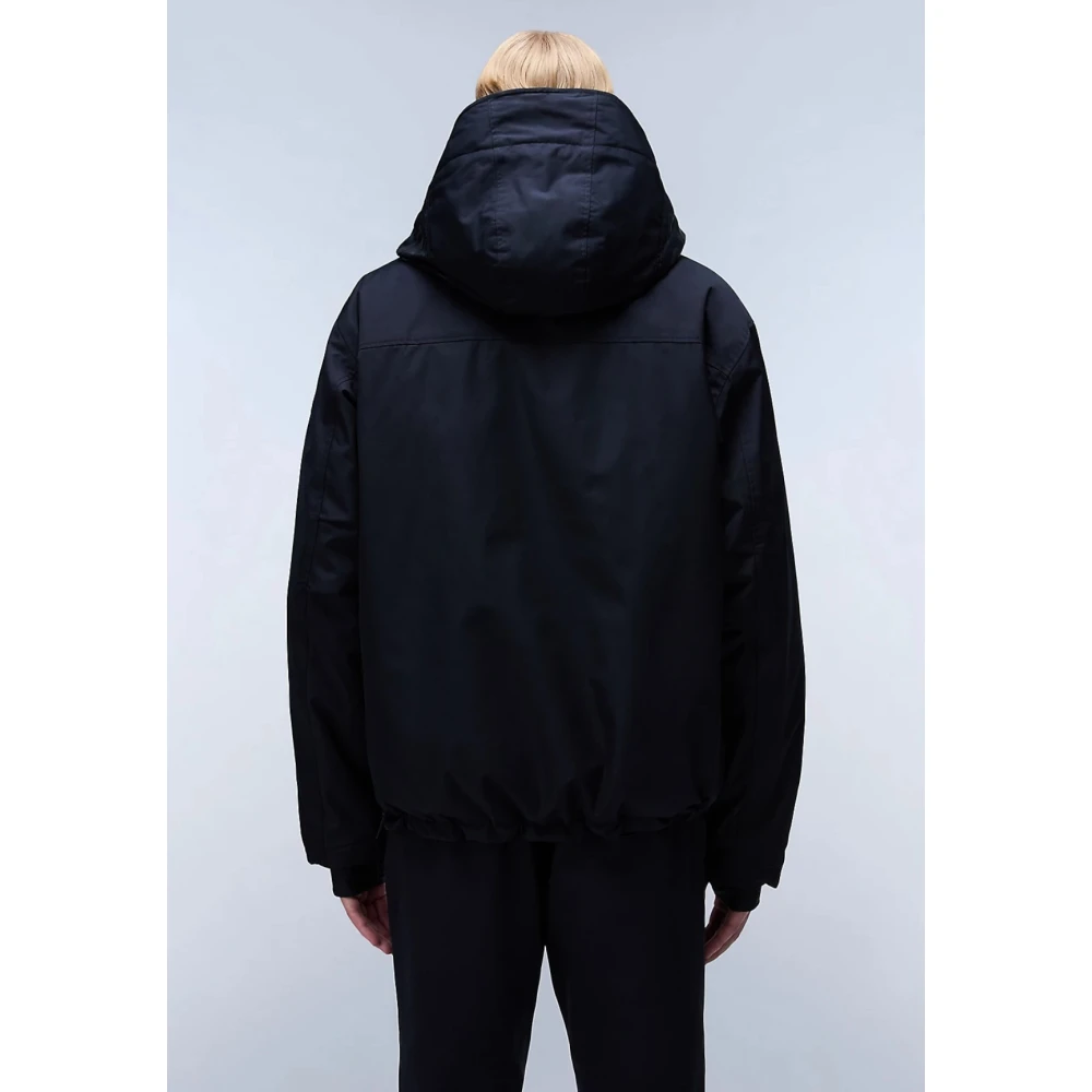 Napapijri Zwarte Rainforest Next Anorak Jas Black Heren