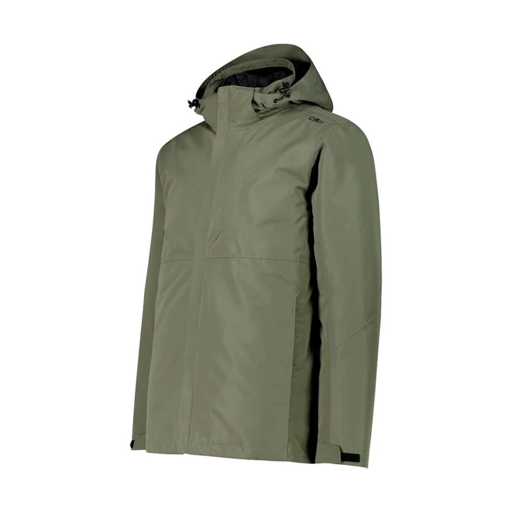 CMP Groene 3-in-1 Waterdichte Jas Green Heren