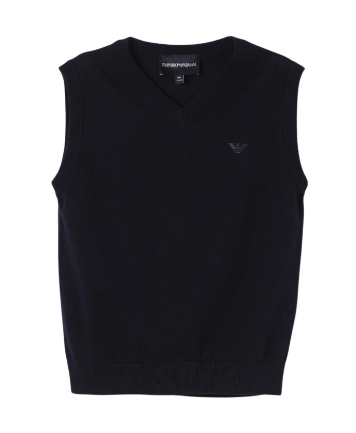 gilet-sans-manches-bleu-col-en-v