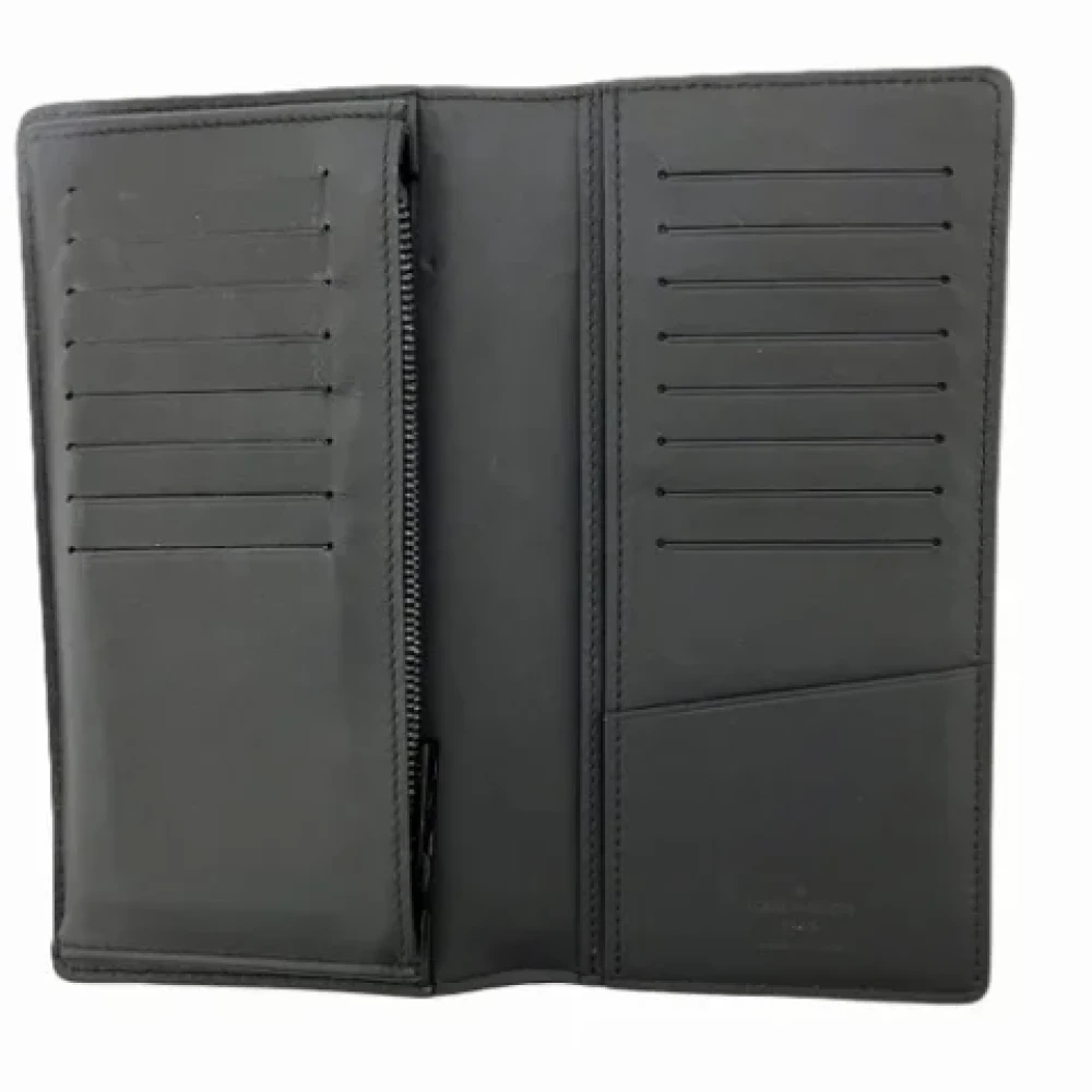 Louis Vuitton Vintage Pre-owned Leather wallets Black Heren
