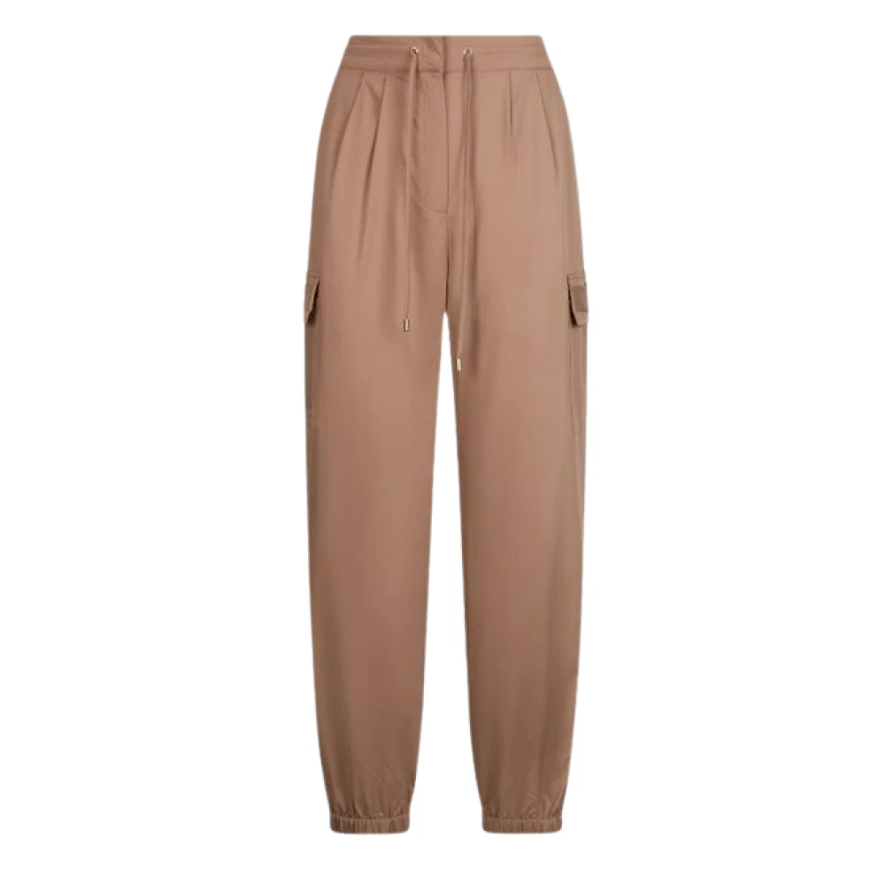 Liu Jo Women's Beige Cargo Sweatpants