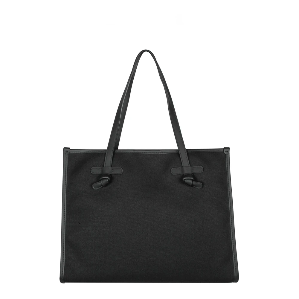 Gianni Chiarini Canvas Winkel Tas Marcella Stijl Black Dames
