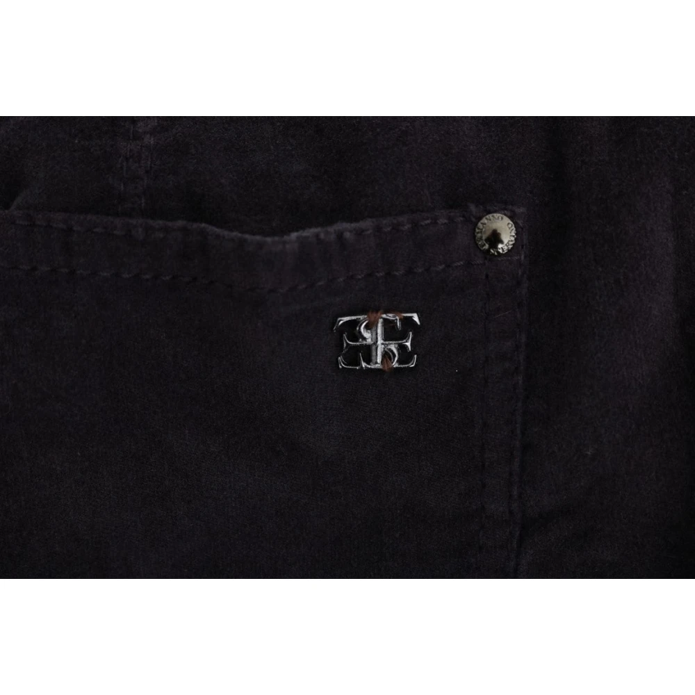 Ermanno Scervino Cropped Trousers Brown Dames