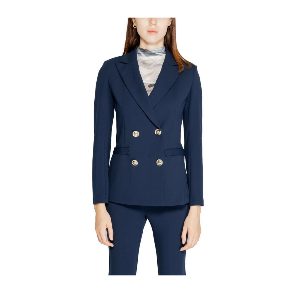 RINASCIMENTO Polyester Blazer Blue Dames