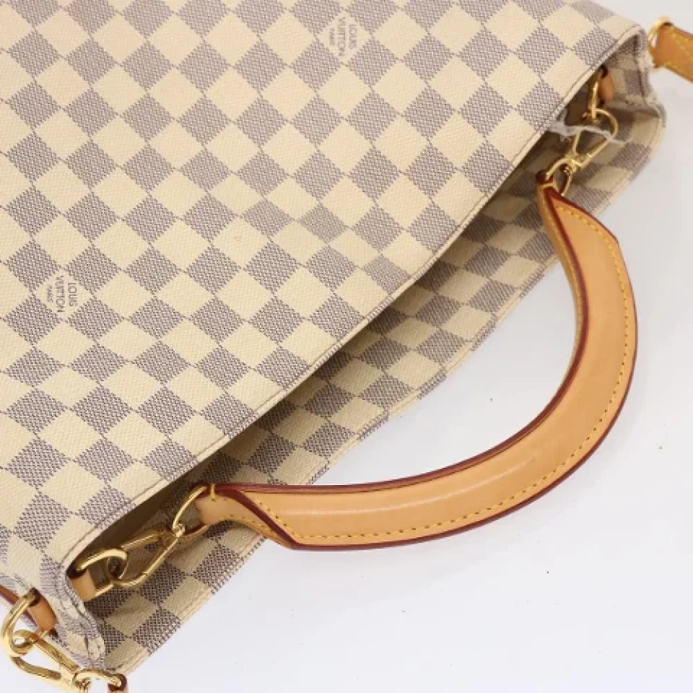 Louis Vuitton Vintage Pre-owned Canvas louis-vuitton-bags Beige Dames