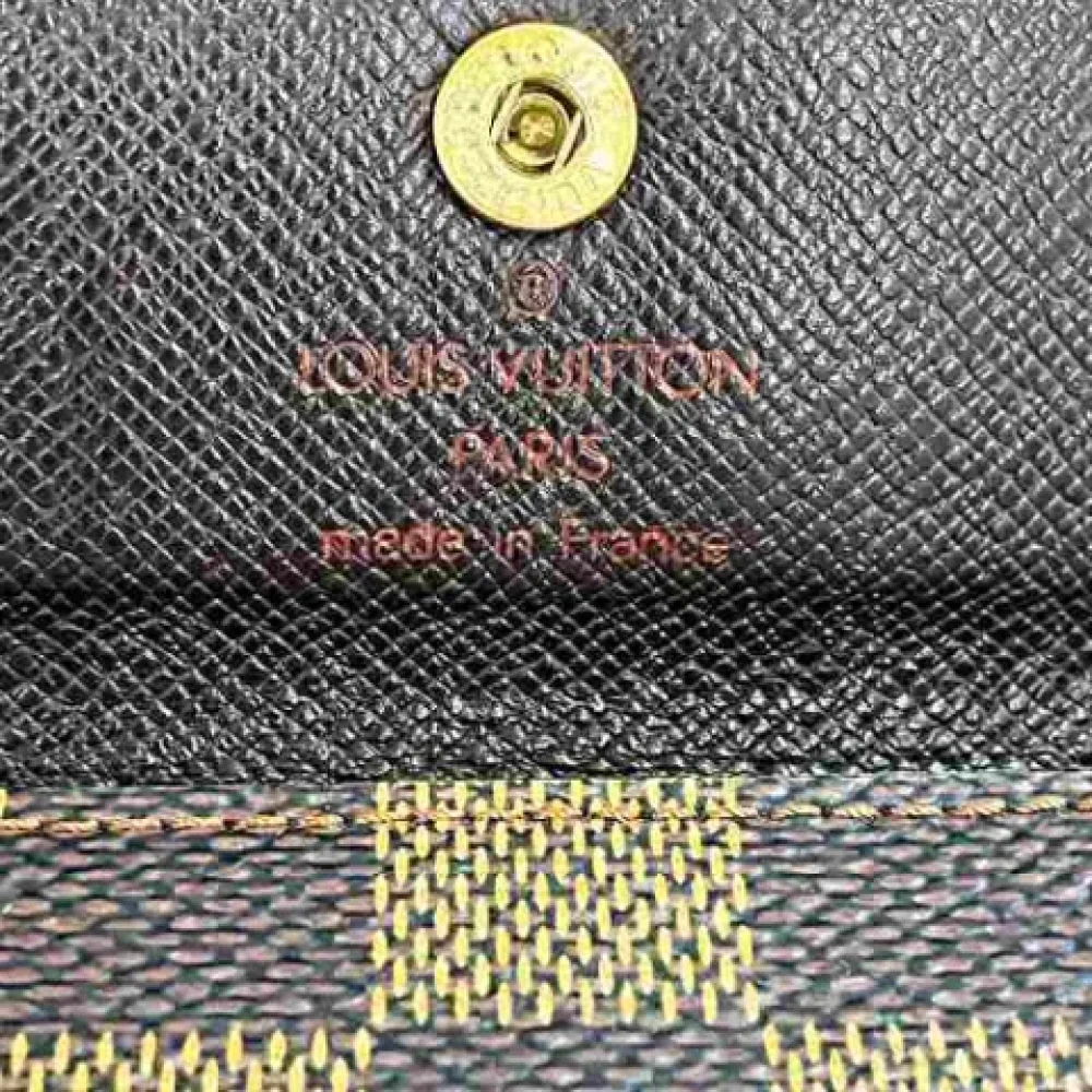 Louis Vuitton Vintage Pre-owned Canvas wallets Brown Dames
