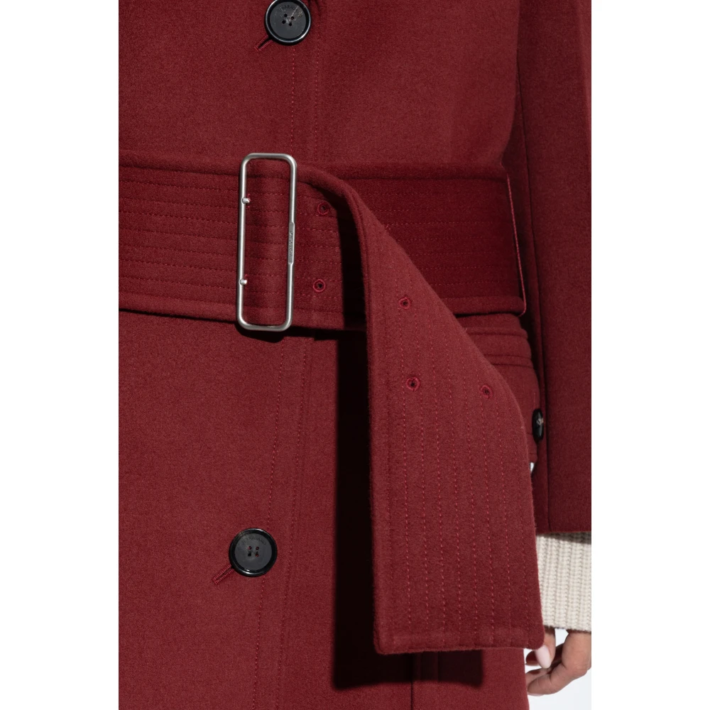 Salvatore Ferragamo Wollen jas Red Dames