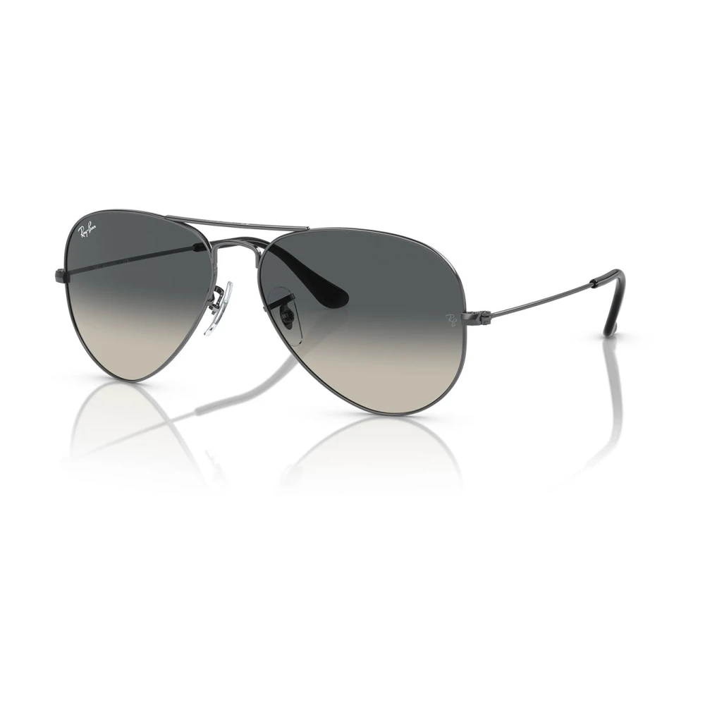 Ray-Ban Gray Aviator Large Metal Sunglasses - Unisex - Sunglasses - 58 Mm - Accessories