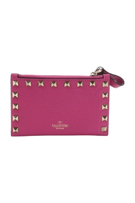 Rockstud Cardholder med dragkedja