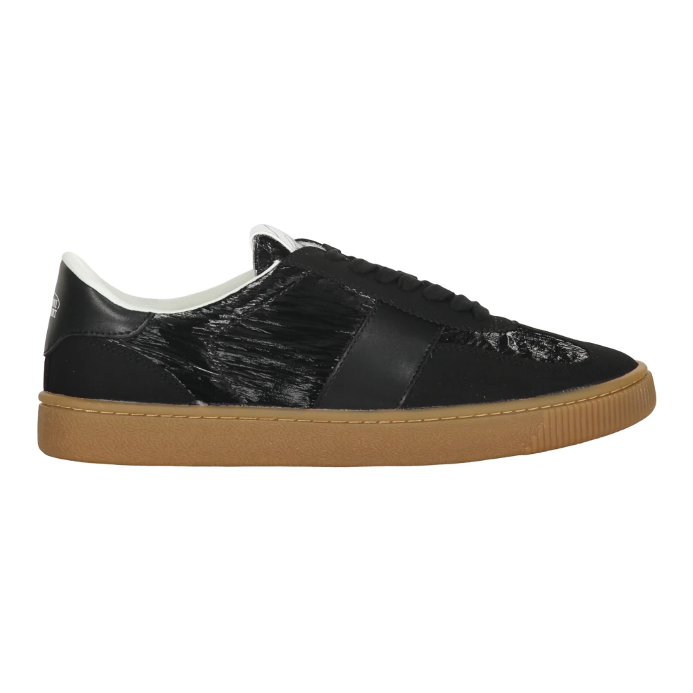Missoni Elegante zwarte sneakers met rubberen zool Heren Schoenen