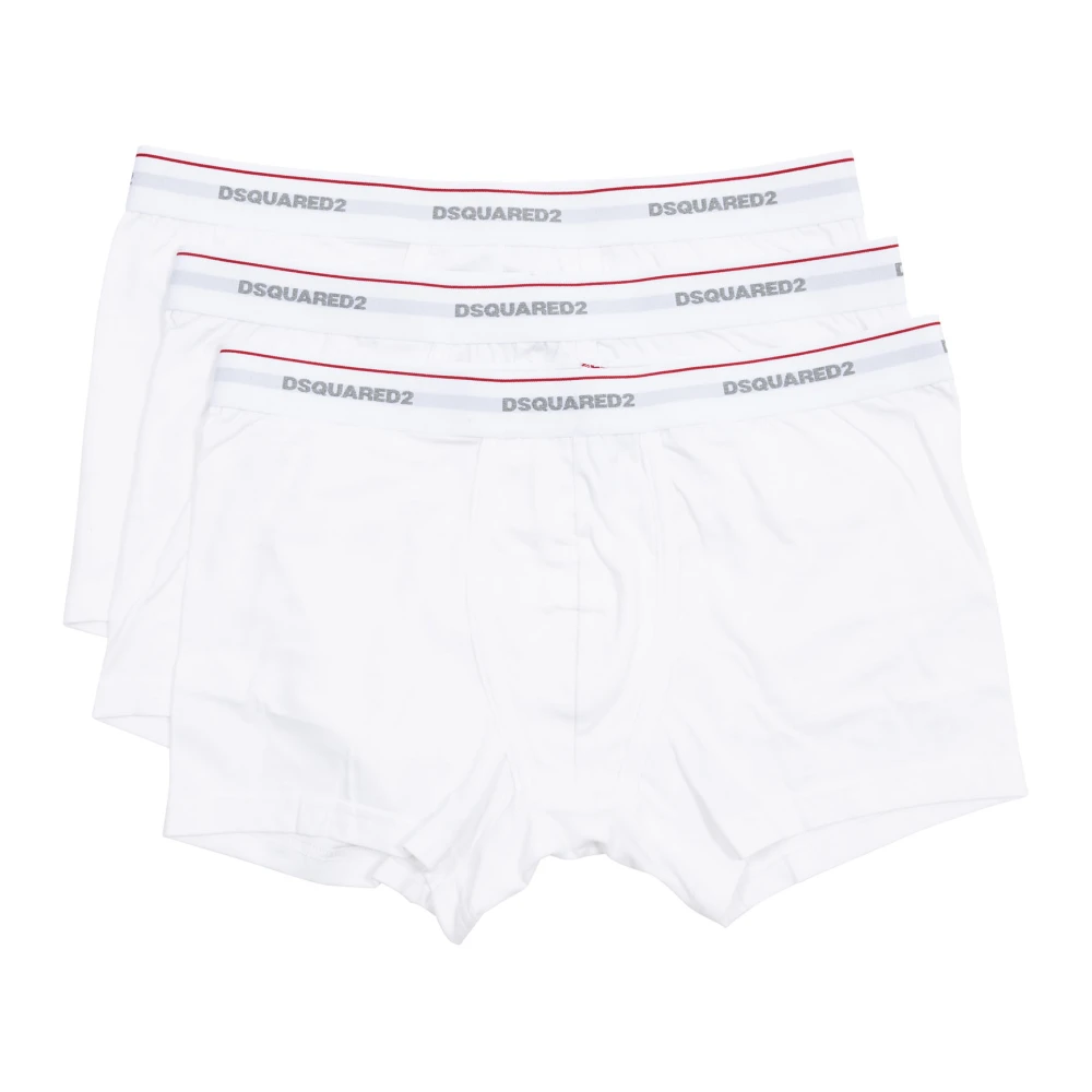 Dsquared2 Hombre Blanco Ropa Interior, : Grande