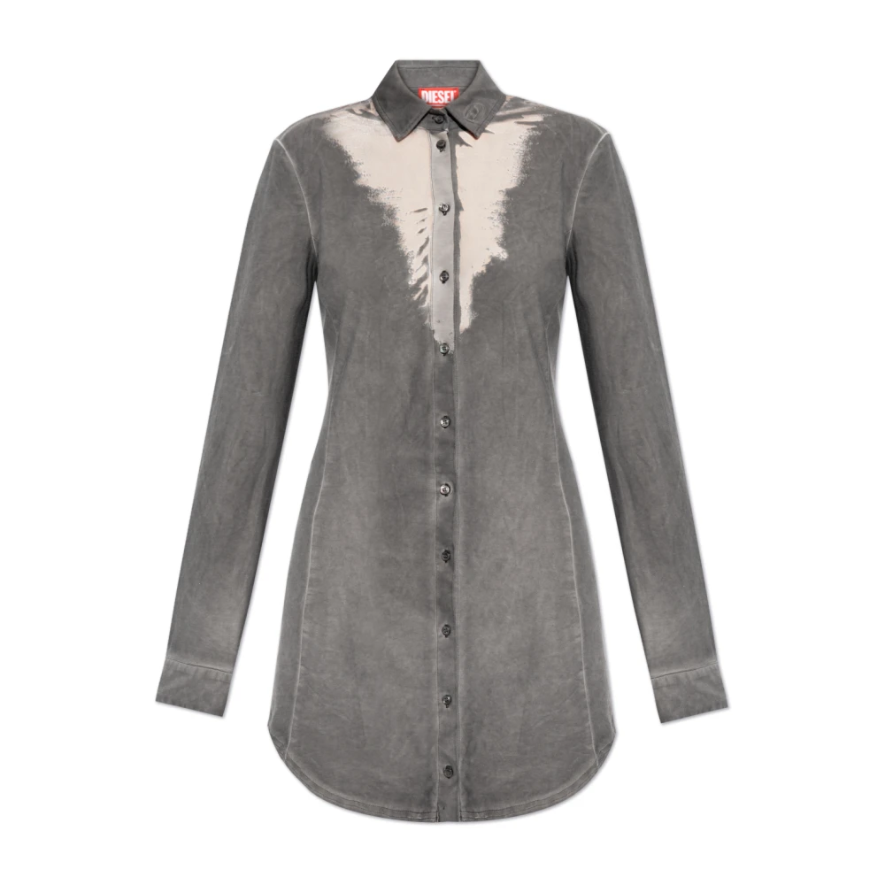 Diesel Jurk D-Giseld-P1 Gray Dames