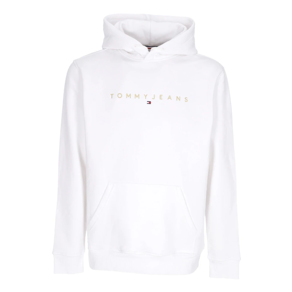 Tommy Hilfiger Guld Hoodie Vit Sweatshirt White, Herr