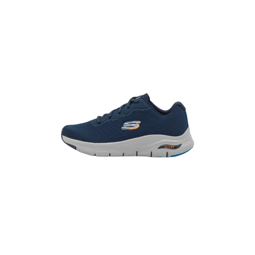 Skechers Lage Sneakers Heren Schoenen Blauw