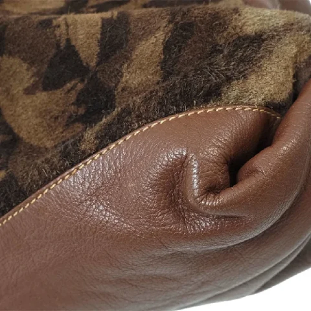 Gucci Vintage Pre-owned Suede gucci-bags Brown Dames