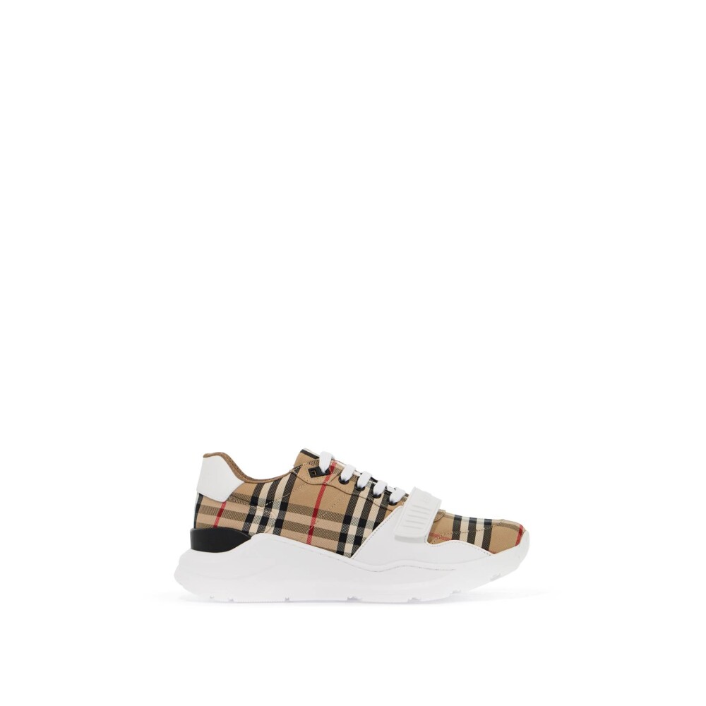 Vintage Check Fabric Sneakers Burberry Heren Miinto