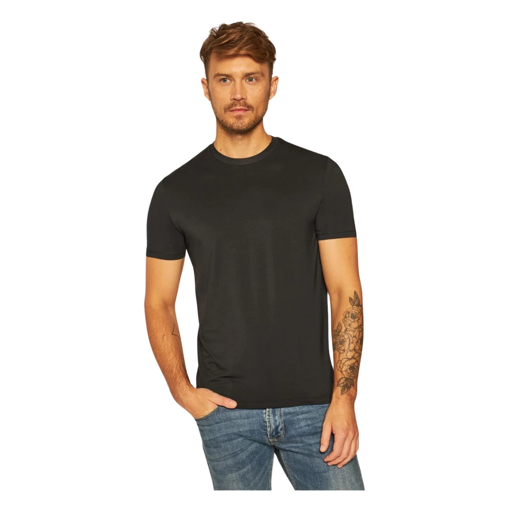 Dsquared2 Zwarte T-shirts en Polos Black Heren