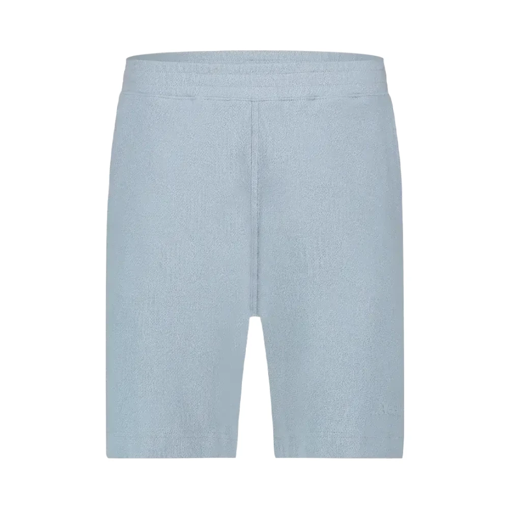 Aeden Korte Maïsblauwe Denim Shorts Blue Dames