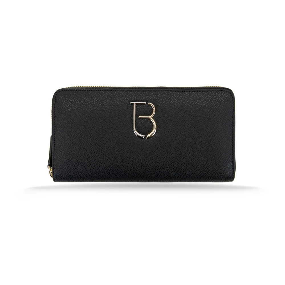 Tosca Blu Women's Black Wallets & Cardholders, One Size, Leather Wallet With Multiple Compartments
