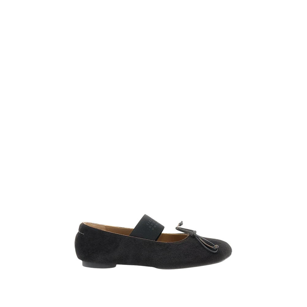 Mm6 Maison Margiela Donna Nero - Ballerine Anatomiche A Punta Tonda - Shoes - 37 Eu - Immagine 4