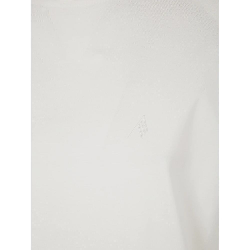 The Attico Mouwloze Jersey Top White Dames