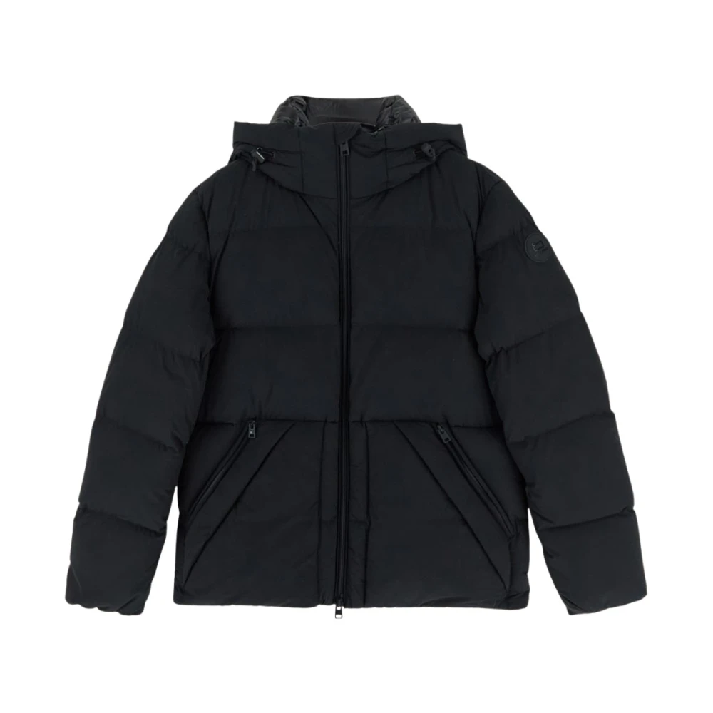 Woolrich Supreme Down Jacket in Nylon Black Heren