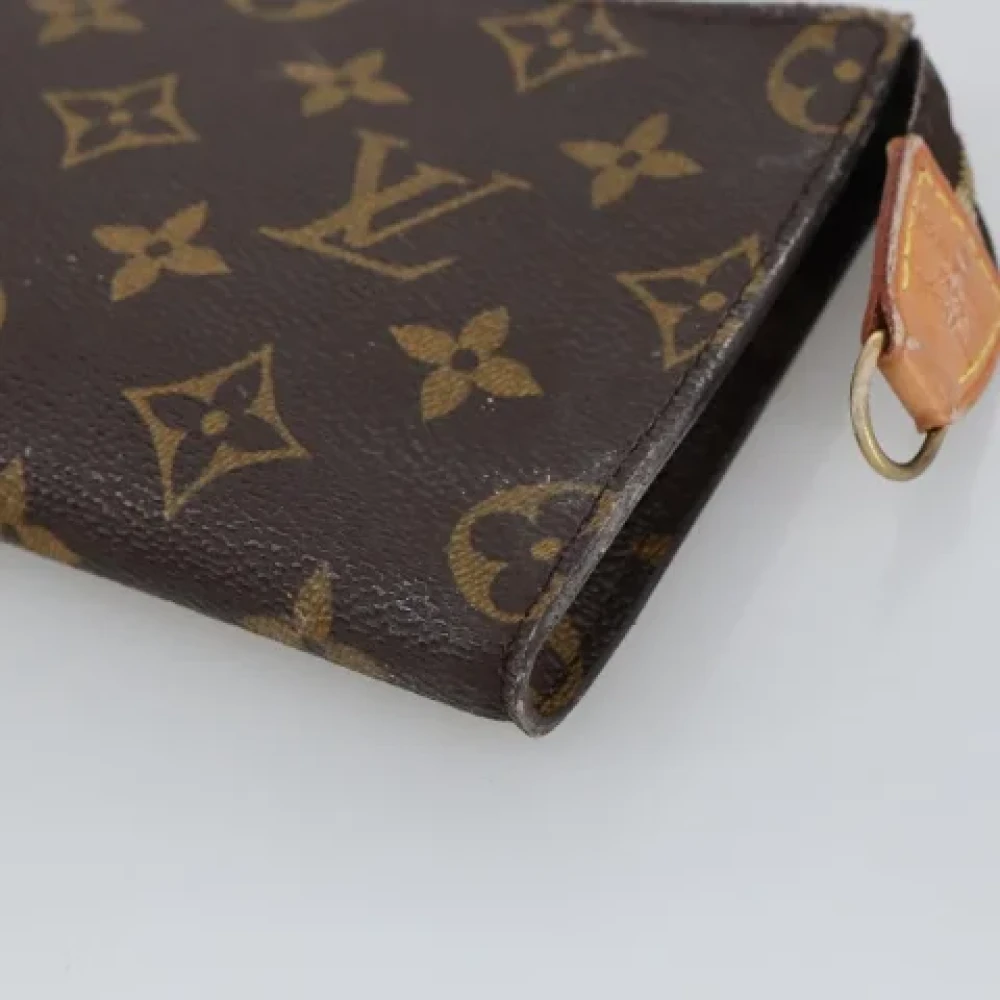 Louis Vuitton Vintage Pre-owned Canvas pouches Brown Dames