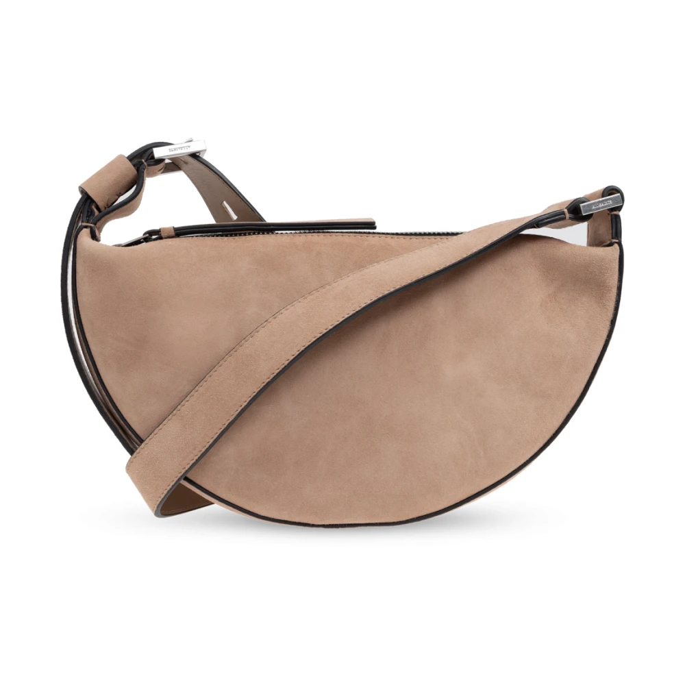 AllSaints Schoudertas Half Maan Beige Dames